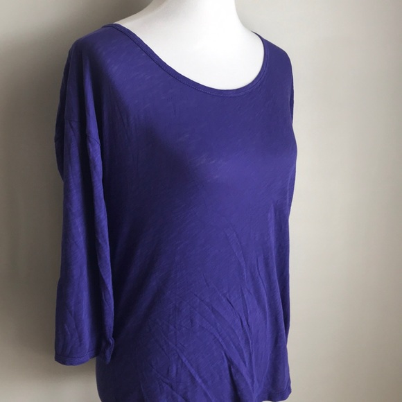 🍂J.Crew🍂 Vintage Cotton Ballet Tee!! Deep purple - Picture 2 of 6